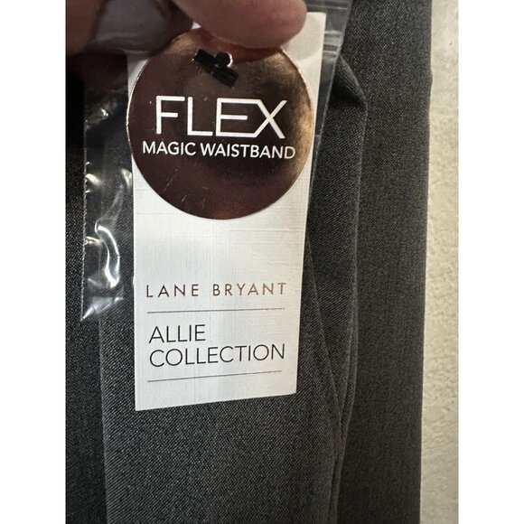 Lane Bryant The Allie Stretch Skinny Crop Pants Gray Size 16 - Picture 2 of 10